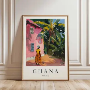 Ghana Landscape Poster