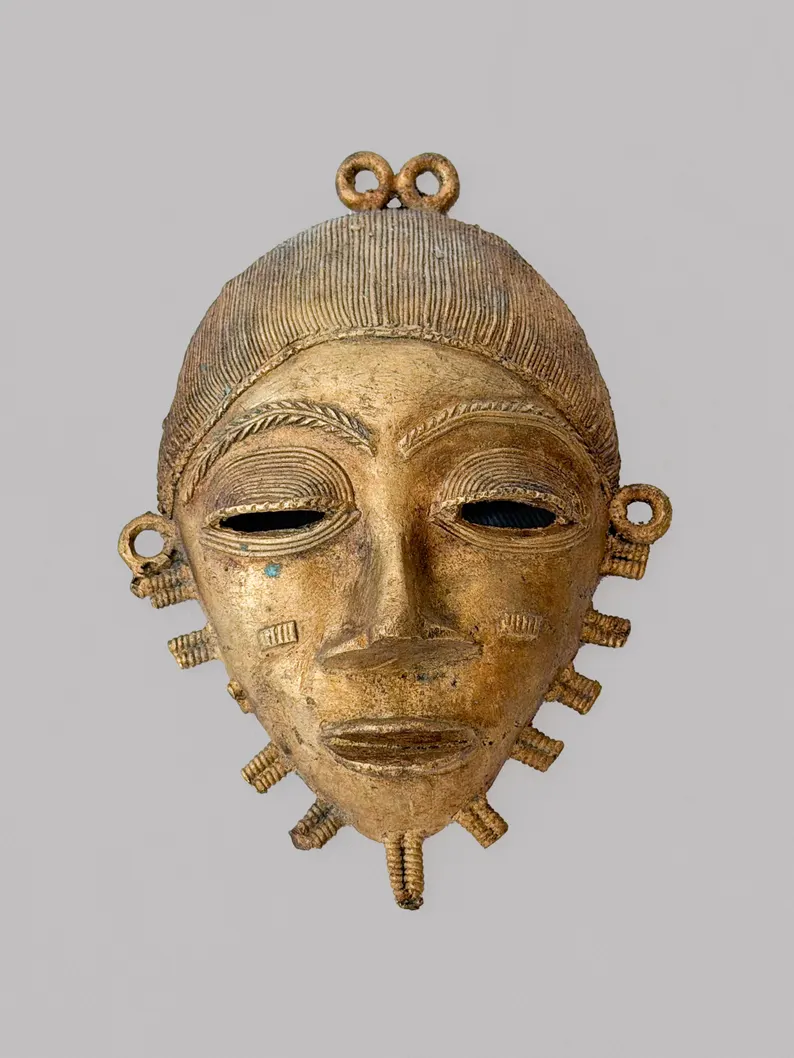 Ashanti Bronze Mask