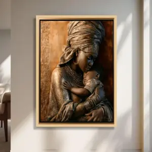 Mother & Child Canvas Art