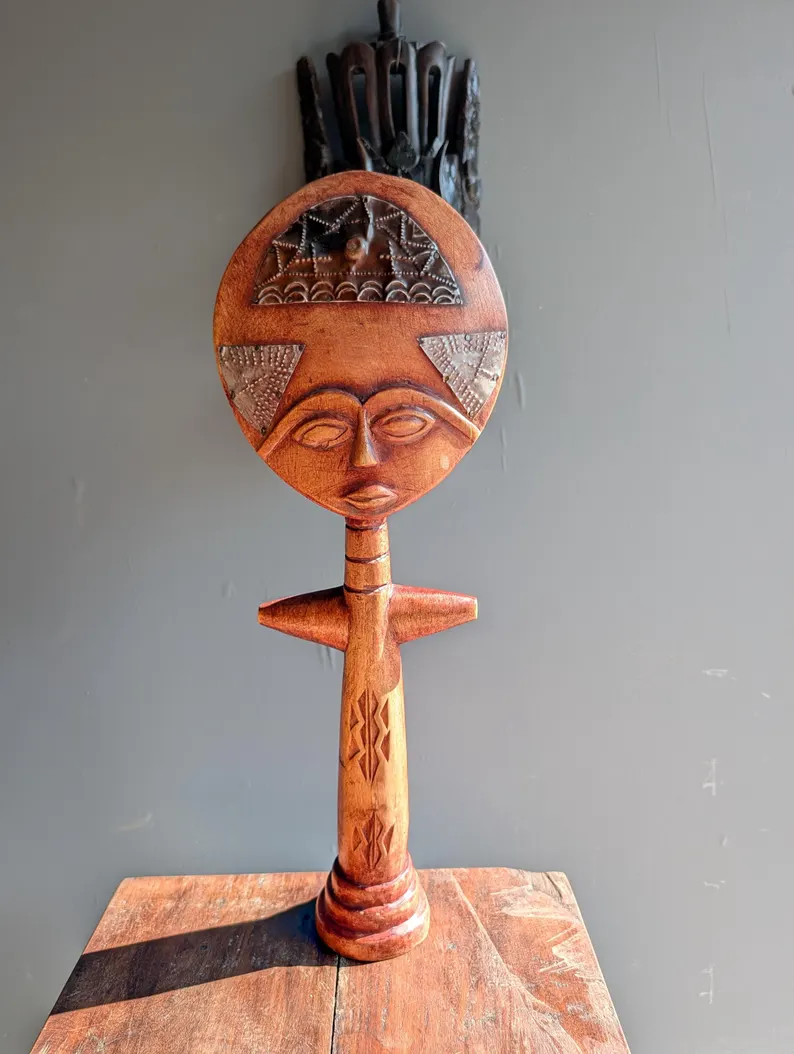 Vintage Ashanti Akuaba Doll