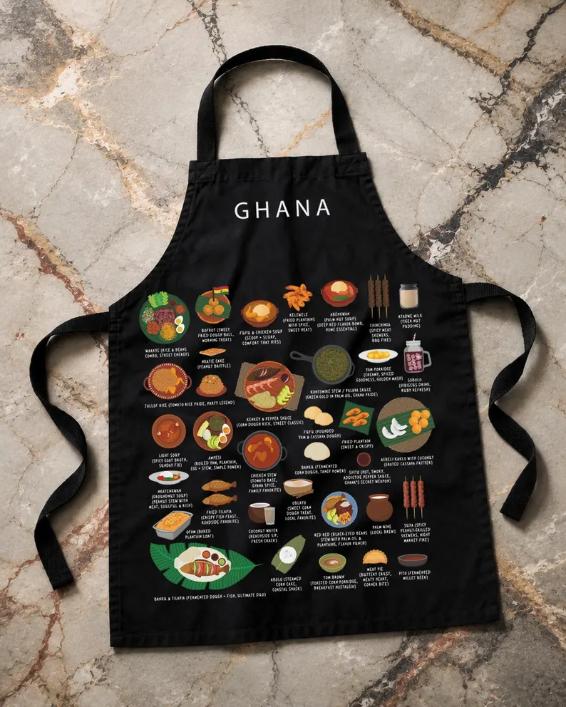 Ghana Kitchen Apron